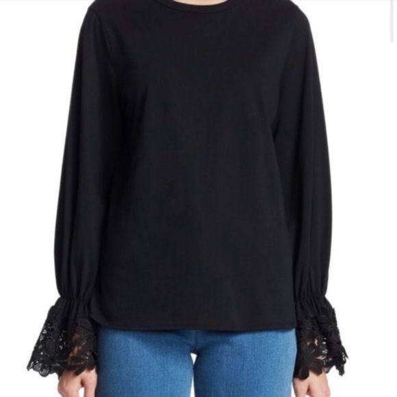 NWT SEE BY CHLOE Embellished Blouse Top - Picture 4 of 9